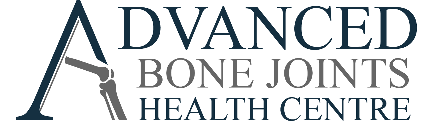 Stylized letter ‘A’ representing Advanced Bone Joint Health Centre.